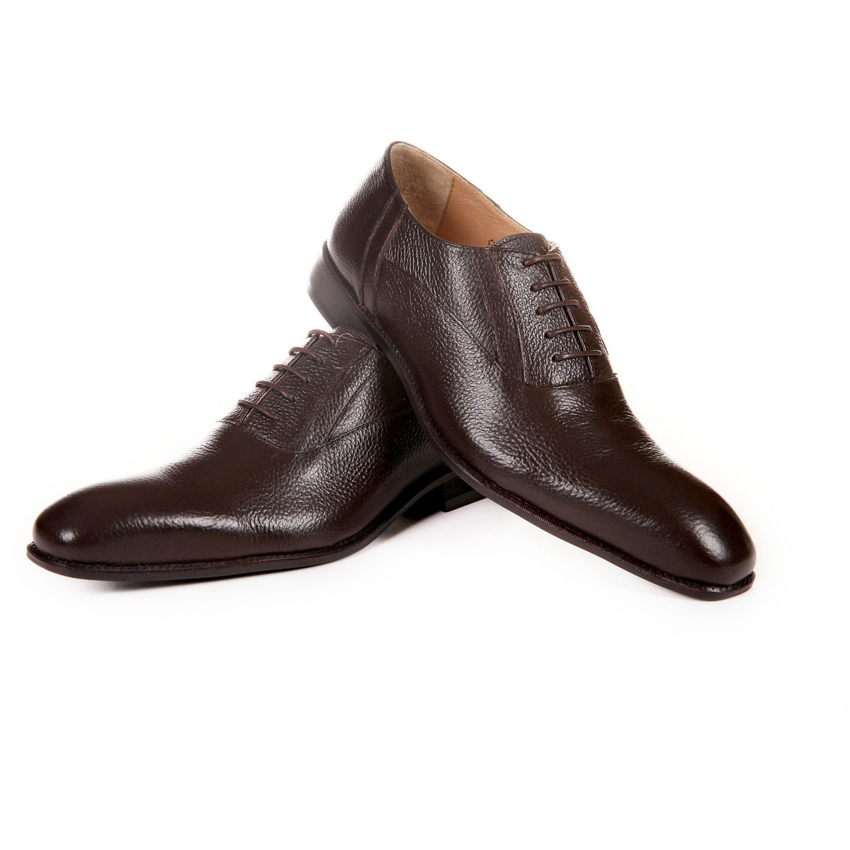 Plain leather clearance oxford