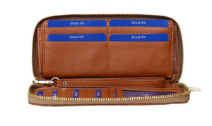 Genuine Leather Wallet/Purse-Brown