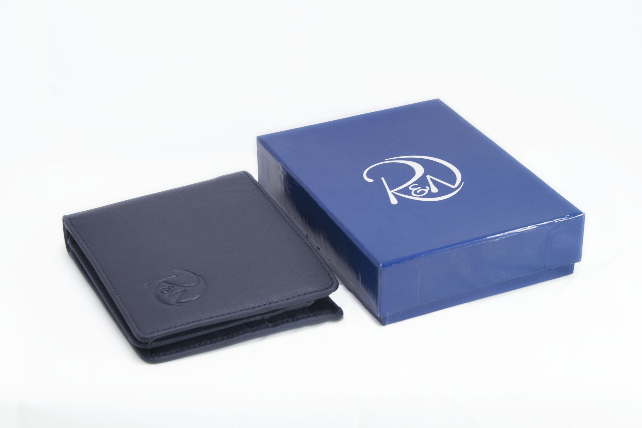 Genuine Leather Wallet-Blue