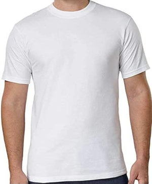 Regular Short Sleeve Heavy Cotton T-Shirt (Snow White)