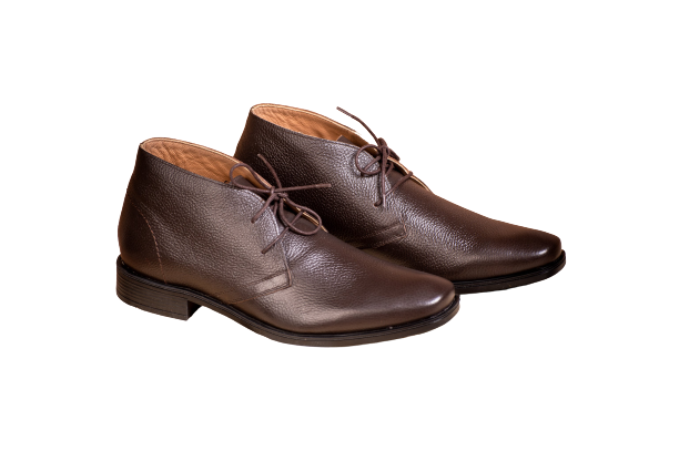 Men's Original Leather Brown Chukka Brown Boots by ENAAF #CLGS08BR
